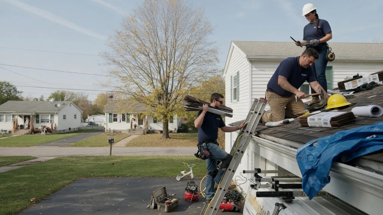 Local Roofing Contractors in Stoy, IL near me